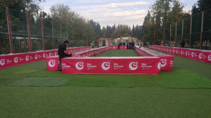 Göyçayda XV nar festivalına hazırlıqlar yekunlaşmaqdadır - VİDEO