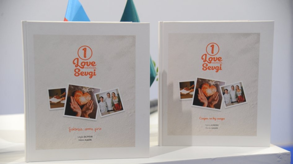 Bakı Beynəlxalq Kitab Sərgisində Leyla Əliyevanın “Sevgi” kitabının təqdimatı olub