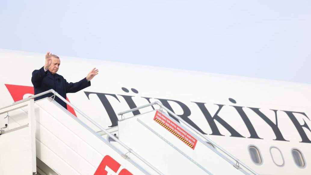 Cumhurbaşkanı Erdoğan, Almanya'ya gitti