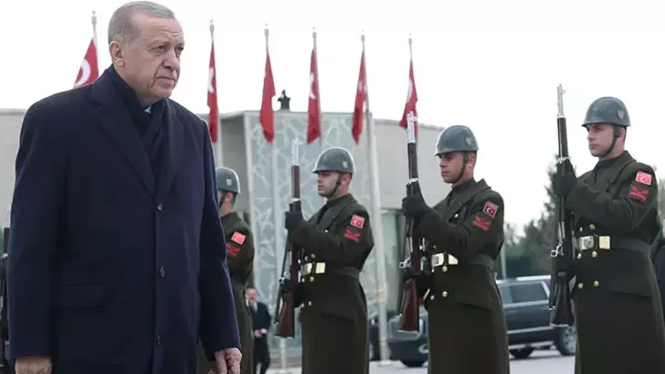 Cumhurbaşkanı Erdoğan, Cezayir'e gitti