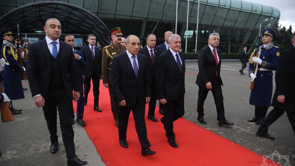 İraq Prezidentinin Azərbaycana rəsmi səfəri başa çatıb (FOTO)