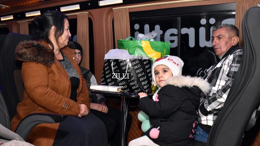 Daha 21 laçınlı ailə doğma yurda yola salınıb