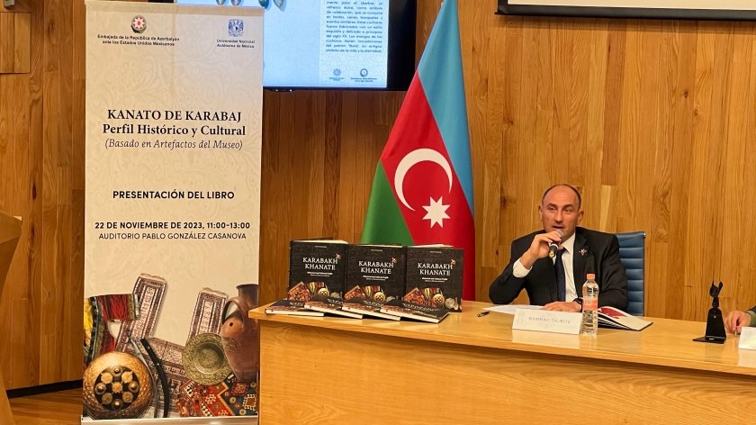 Meksikada “Qarabağ xanlığı: Tarixi və mədəni kimlik” kitabının təqdimatı keçirilib