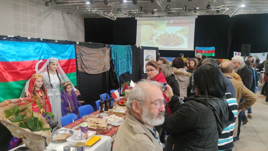 “Les Papilles du monde” festivalında Azərbaycan mədəniyyəti və milli mətbəxi təqdim olunub