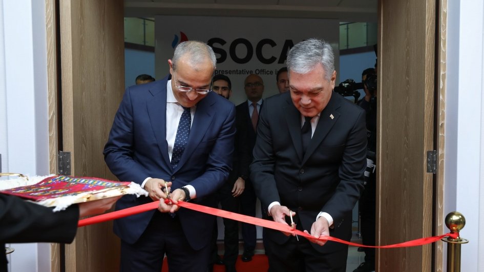 SOCAR-ın Türkmənistandakı nümayəndəliyinin açılışı olub