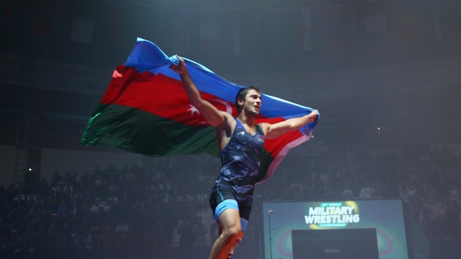 Azərbaycanın dörd güləşçisi hərbçilər arasında dünya çempionu olub