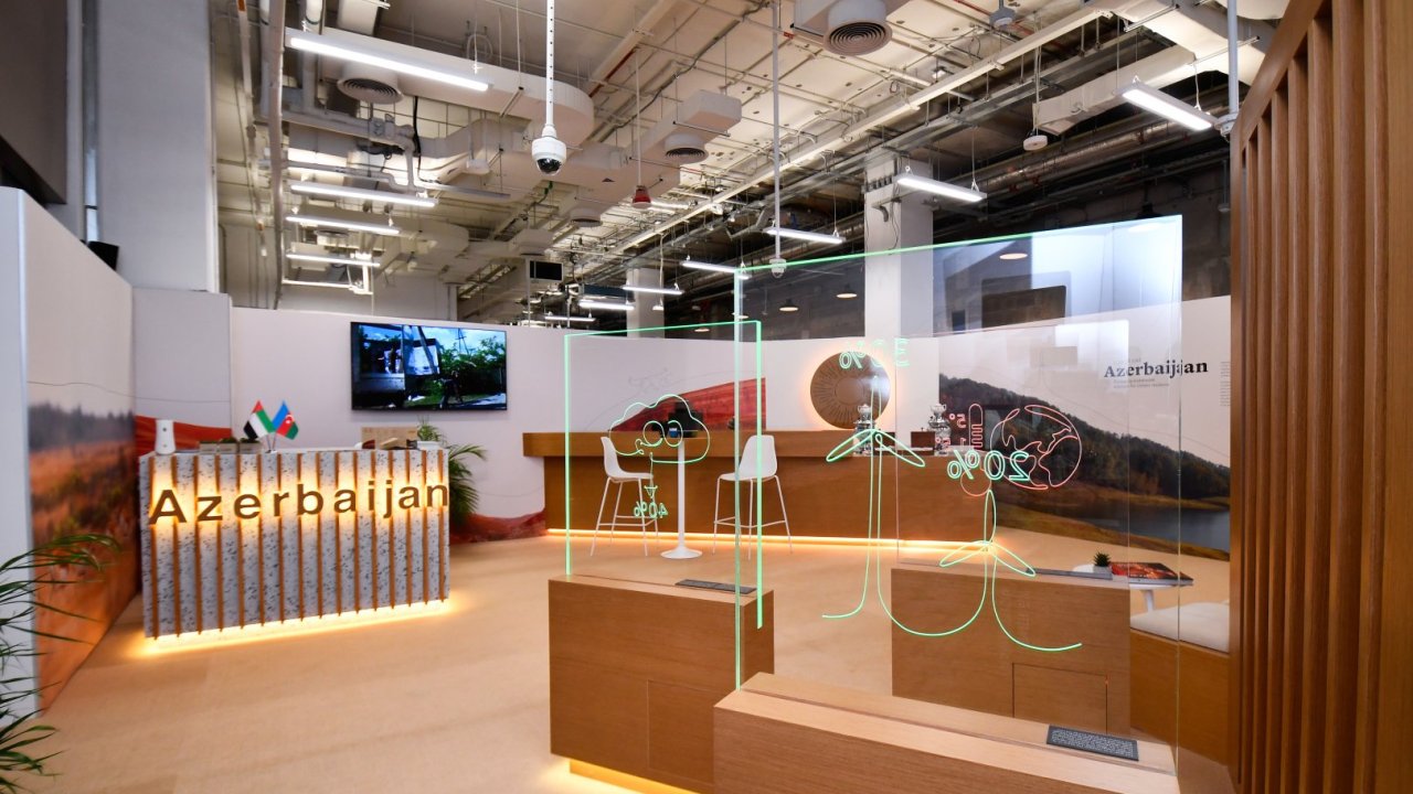 Azərbaycanın COP28-dəki pavilyonu fəaliyyətə başlayıb (FOTO)