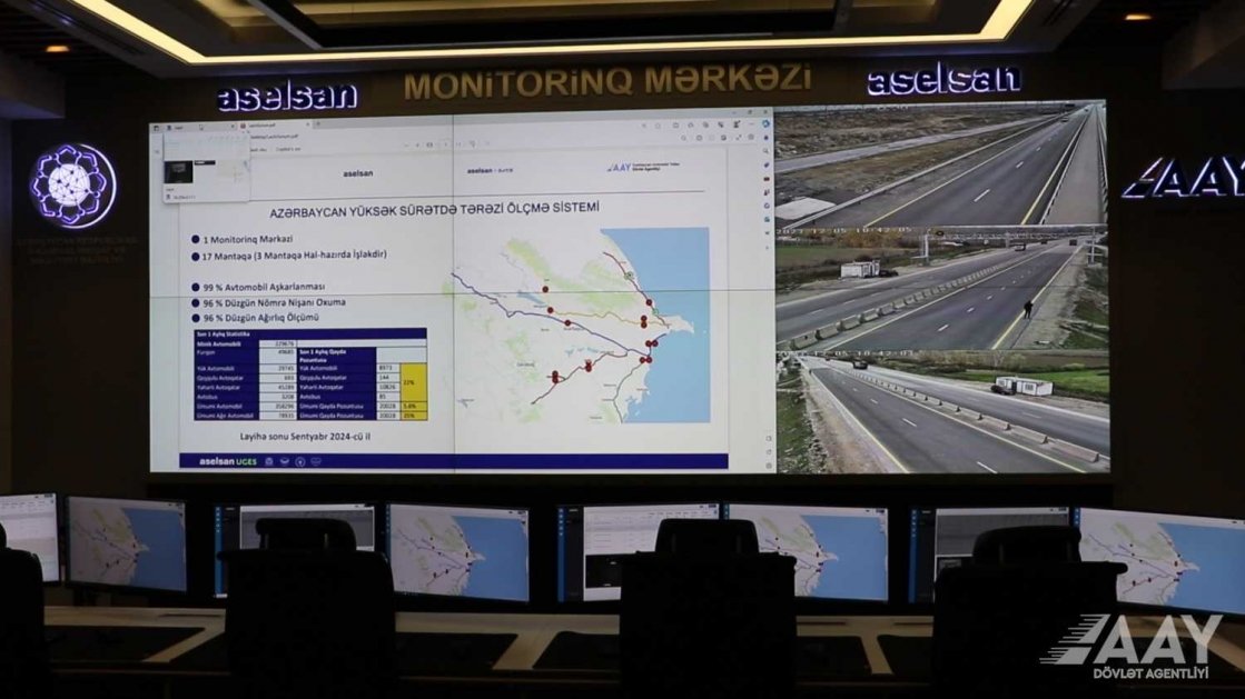 Elektron tərəzilərin vahid monitorinq mərkəzi istifadəyə verilib