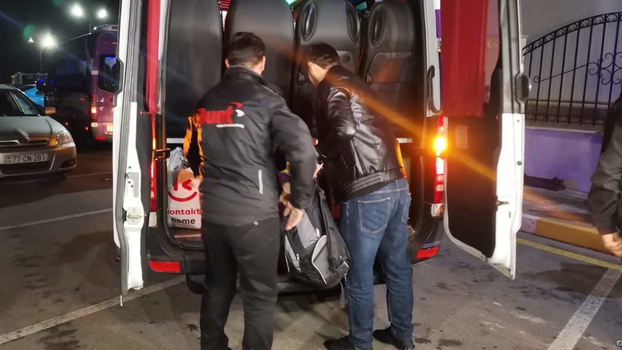 Füzuli şəhərinə növbəti köç karvanı yola düşüb (FOTO/VİDEO)