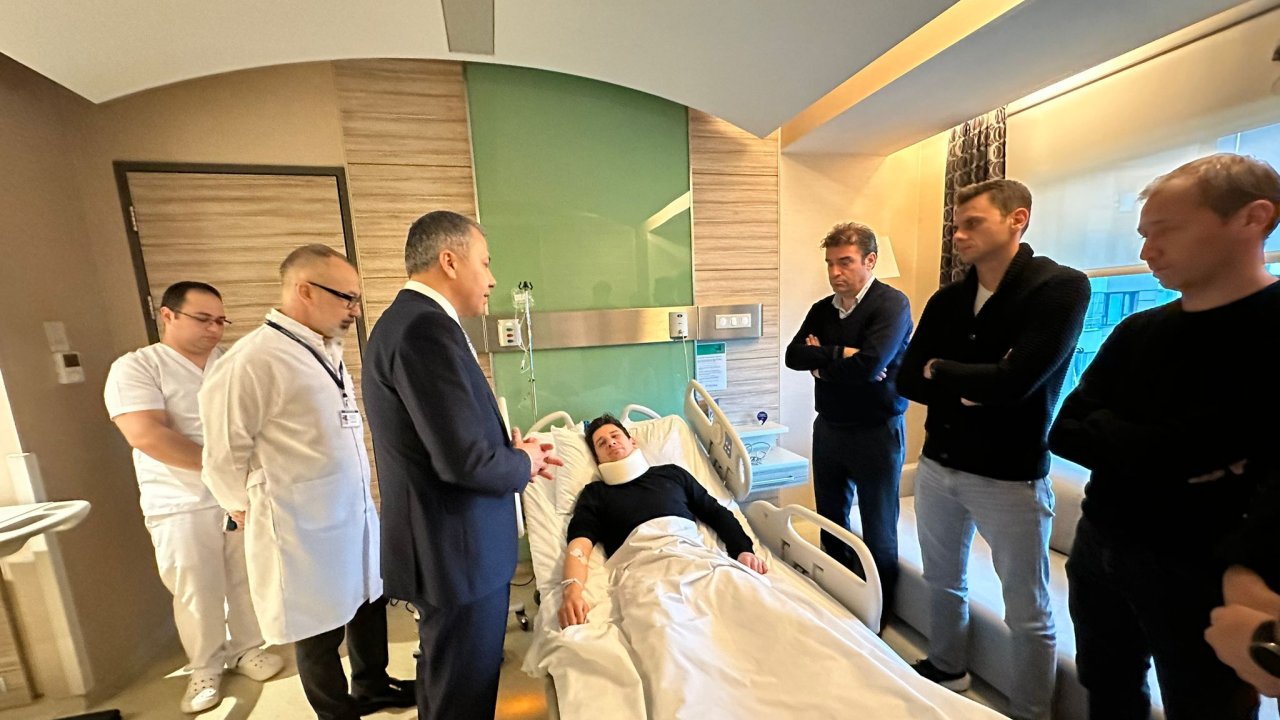 Cumhurbaşkanı Erdoğan, hakem Halil Umut Meler ile görüştü