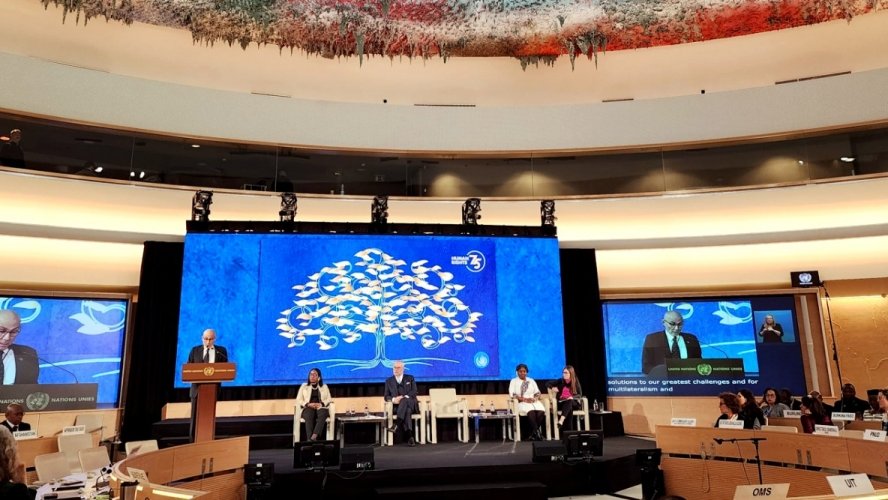 Azərbaycan Cenevrədə yüksək səviyyəli beynəlxalq tədbirdə təmsil olunub