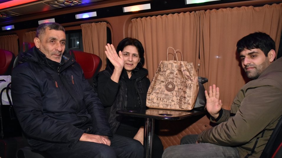 Füzuli şəhərinə növbəti köç karvanı yola düşüb