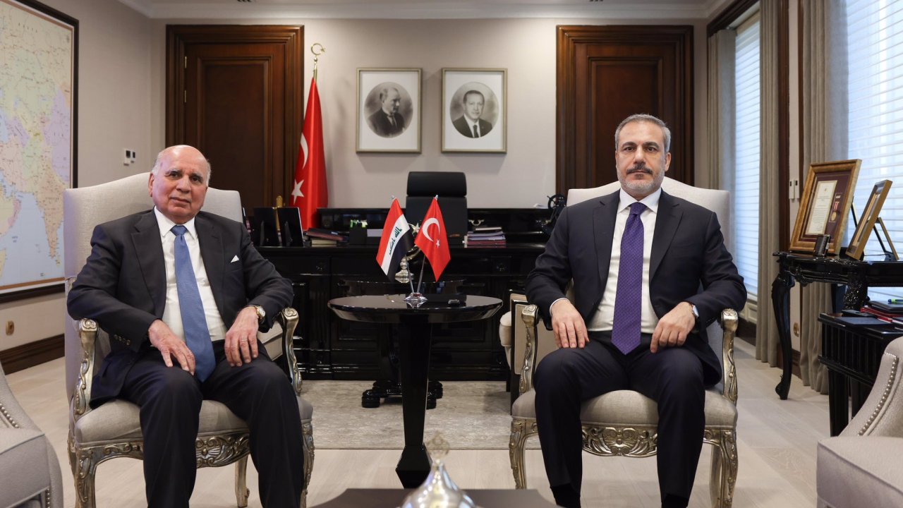 Bakan Fidan, Iraklı mevkidaşıyla görüştü