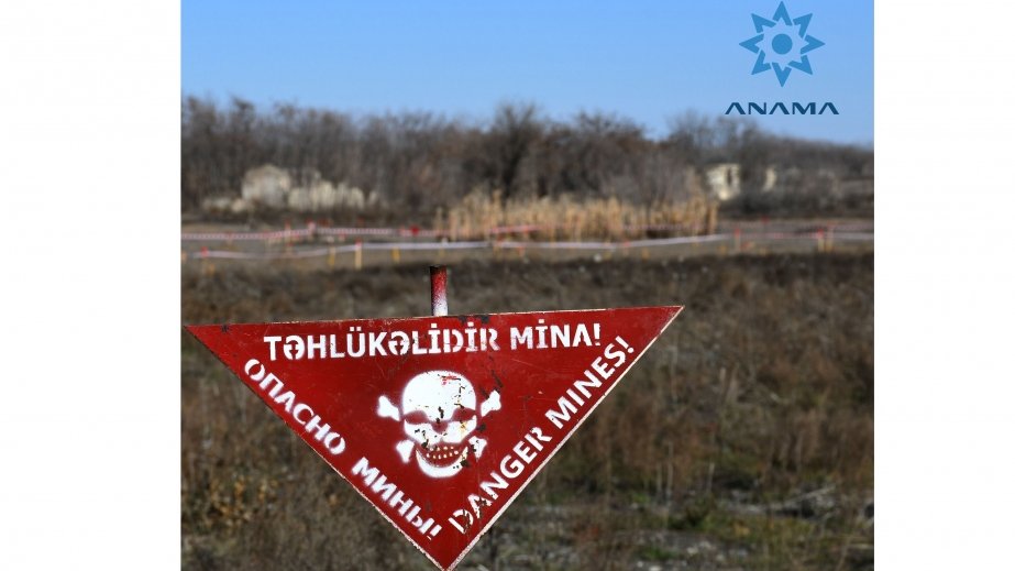 ANAMA: Mina hadisəsində xəsarət alan şəxsin vəziyyəti qənaətbəxşdir