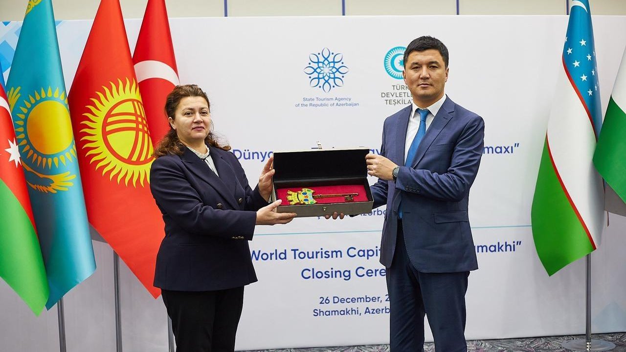 “Türk dünyasının Turizm Paytaxtı" Şamaxıdan Türkistan şəhərinə keçib