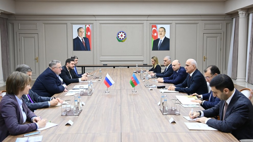 Bakıda Azərbaycan-Rusiya əməkdaşlığının inkişafının əsas istiqamətləri üzrə 2024-2026-cı illər üçün Yol Xəritəsi imzalanıb