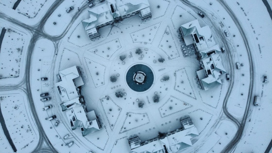 Bəmbəyaz olan Ağalıdan son görüntülər