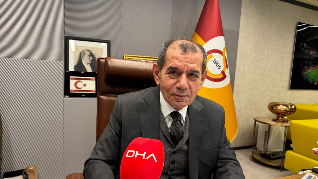 Galatasaray Başkanı Dursun Özbek'ten DHA'ya önemli açıklamalar