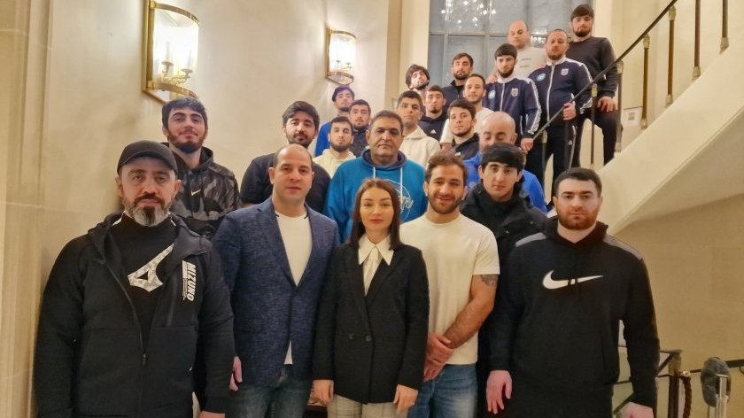 Cüdo üzrə Azərbaycan millisinin üzvləri Parisdə səs verdilər