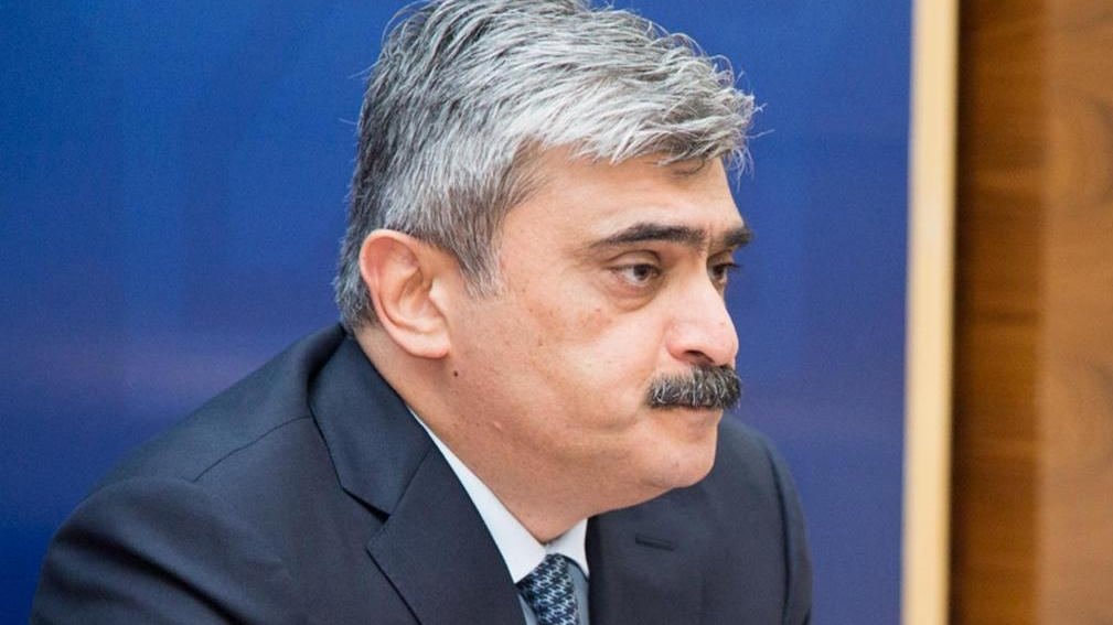 Azerbaijan's Finance Minister votes in snap presidential election