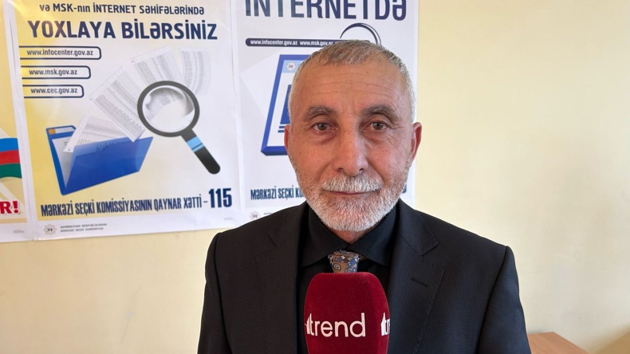 Seçkilərdə səs verməyə böyük həvəslə gəlmişəm - Seçici