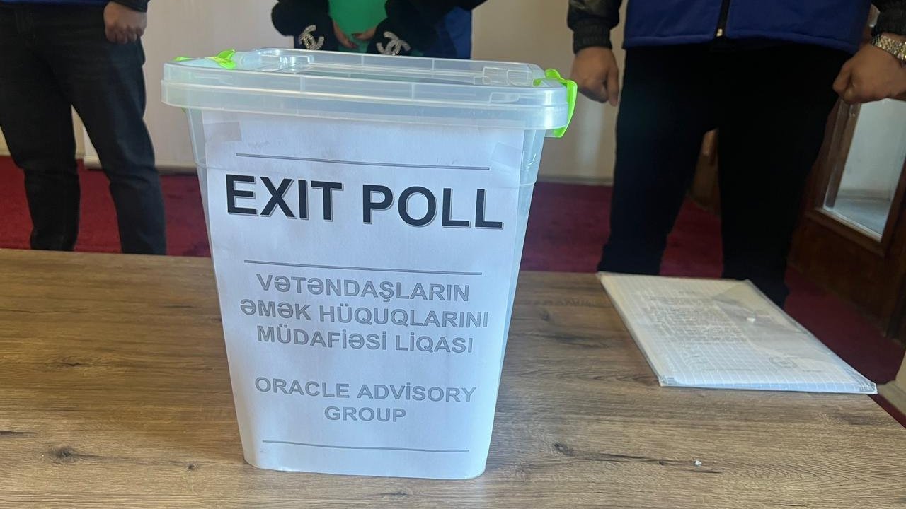 “Rəy” Monitorinq Mərkəzi saat 13:00-a qədər olan "exit-poll" nəticəsini açıqladı