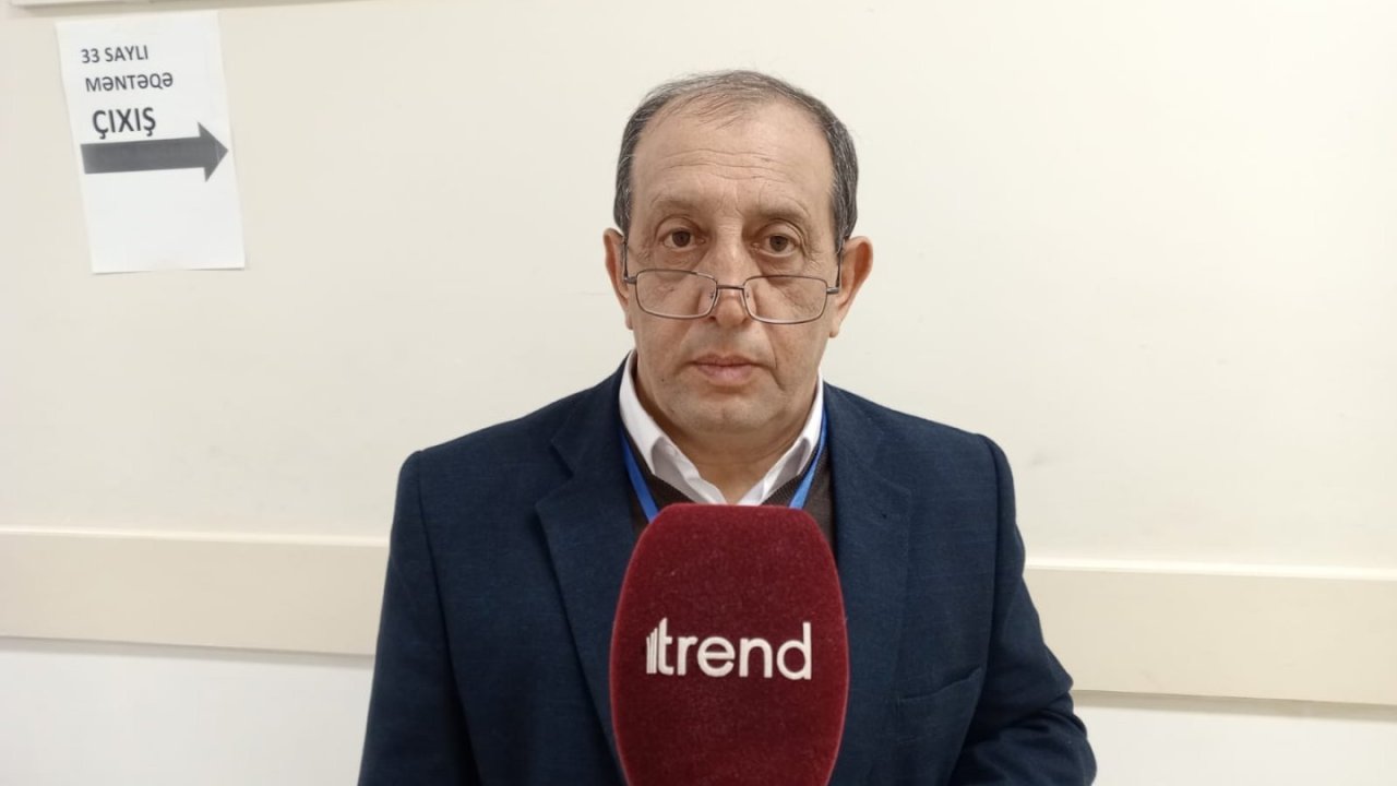 Azərbaycanda seçki məntəqələrində vətəndaşların böyük fəallığı nəzərə çarpır - Məntəqə sədri