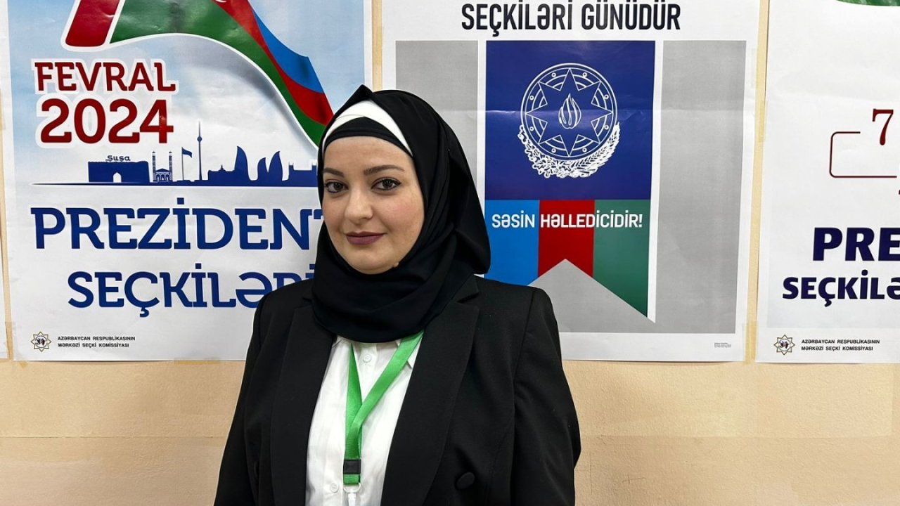 Qazilərimiz böyük ruh yüksəkliyi ilə seçkidə iştirak edir - Müşahidəçi