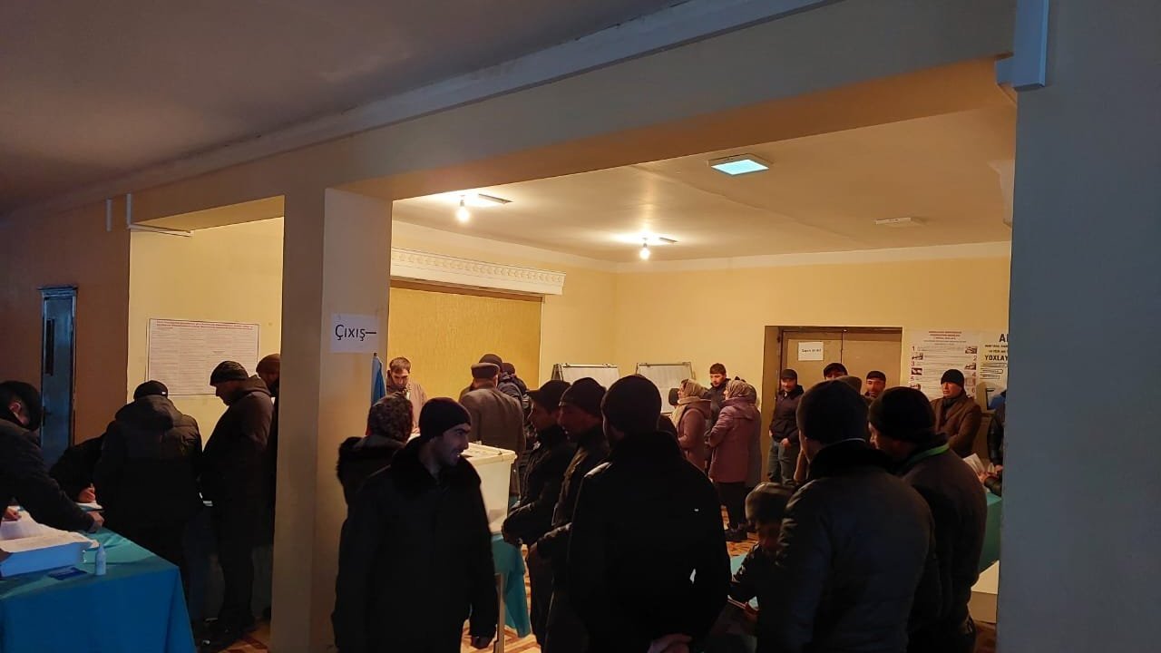 Xınalıqda seçki (FOTO/VİDEO)