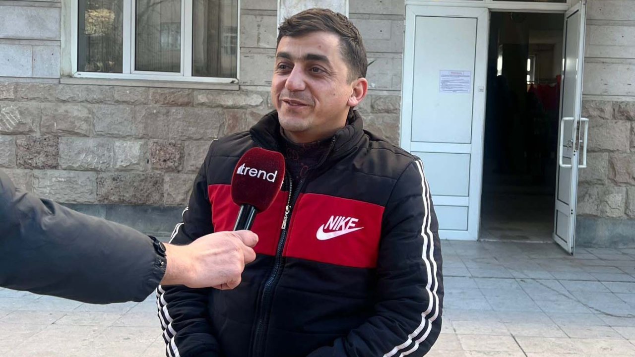 Burada səs vermək qürurvericidir - Xankəndidə çalışan mühəndis