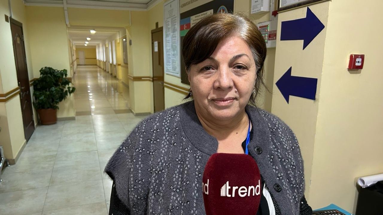 Prezident seçkilərində seçicilərin fəal iştirakını gözləyirik - Seçki məntəqəsinin sədri