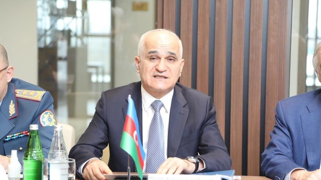 Azebaijan's Deputy Prime Minister votes in snap presidential election