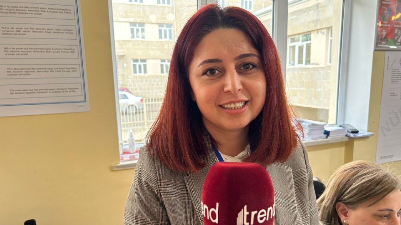 Prezident seçkilərində seçicilər yüksək fəallıq nümayiş etdirir - Məntəqə sədri