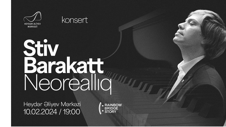 Dünyaşöhrətli Stiv Barakattın Bakıda konserti olacaq