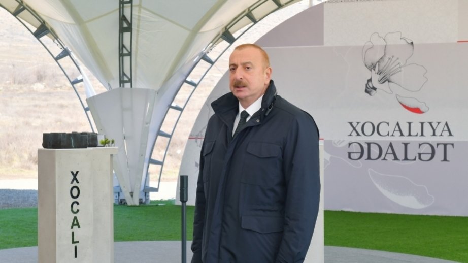 Müzəffər Ali Baş Komandan Xocalıdan Ermənistana və ona havadarlıq edənlərə bir daha mesajlarını çatdırdı - RƏY