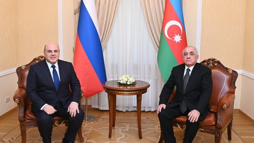 Azərbaycanın və Rusiyanın Baş nazirlərinin görüşü olub