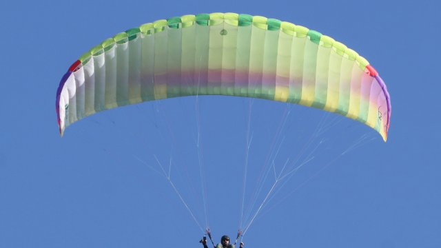Paragliders opened the season, the sky became colorful