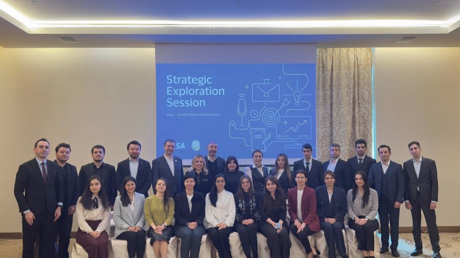 “Visa”nın rəhbər heyəti Mərkəzi Bankın əməkdaşlarına seminar keçib