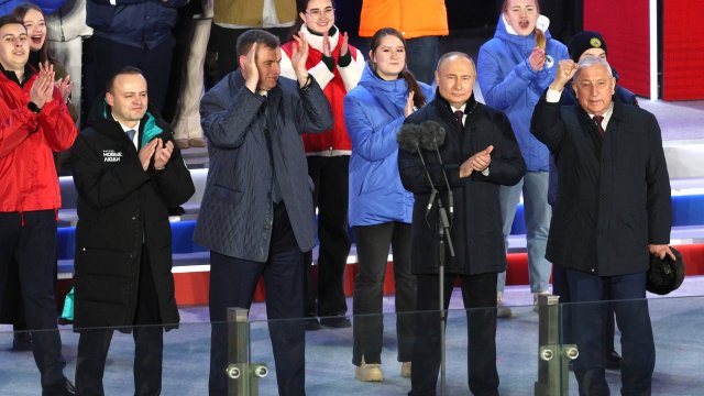 Putin declares 'Russian Spring' in Red Square