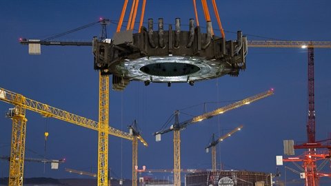 Akkuyu NGS'nin 4’üncü ünitesinde konsol kirişi kuruldu