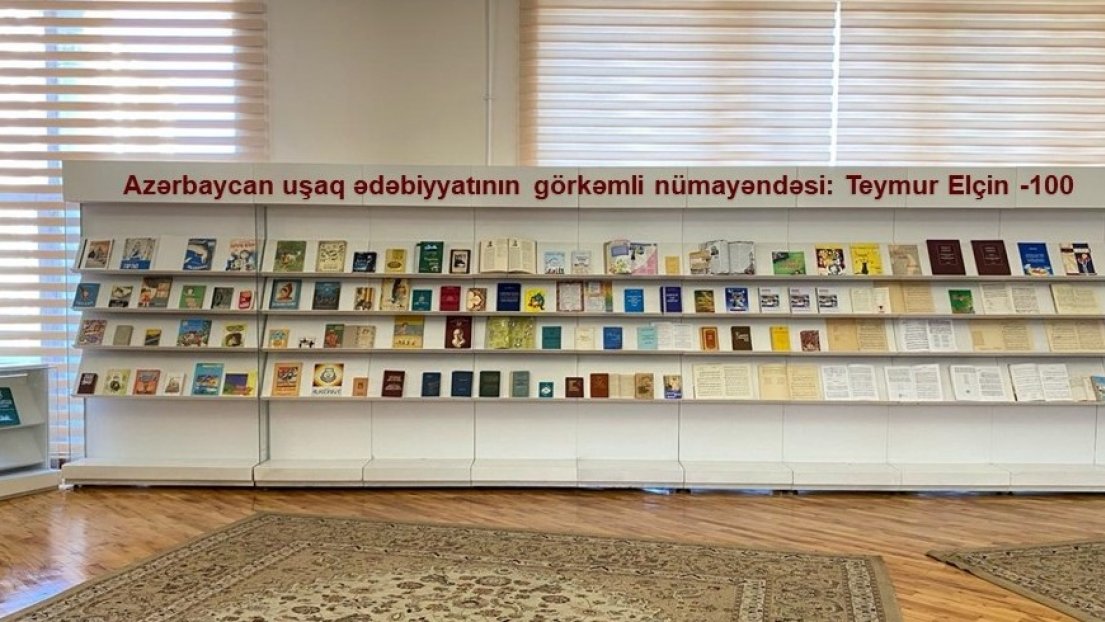 Milli Kitabxana Teymur Elçinin 100 illik yubileyi münasibətilə sərgi hazırlayıb
