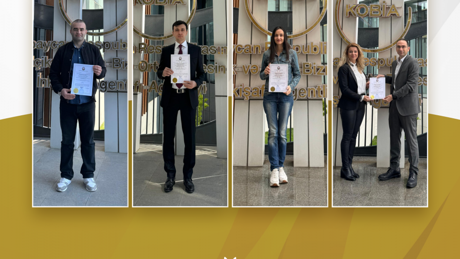 Daha 4 mikro sahibkara “Startap” şəhadətnaməsi verilib