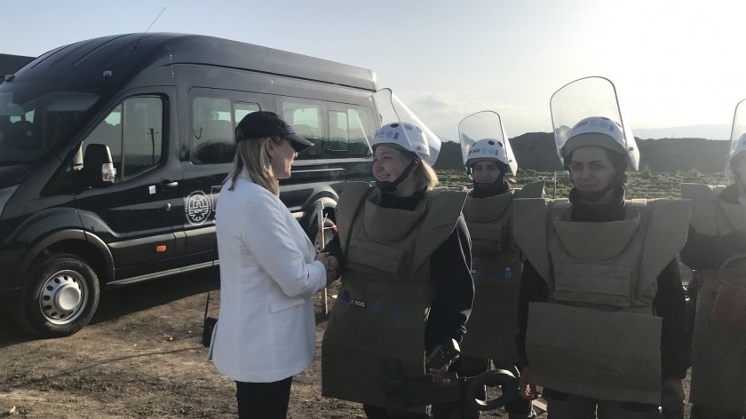 Delfin Pronk: Minaların təmizlənməsində Avropa İttifaqı Azərbaycanın ən böyük dəstəkçisidir