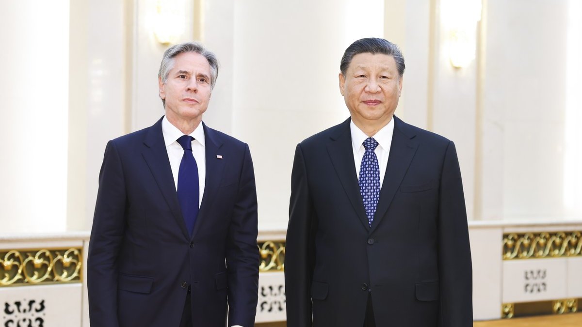 ABD Dışişleri Bakanı Çin lideri Cinping ile görüştü