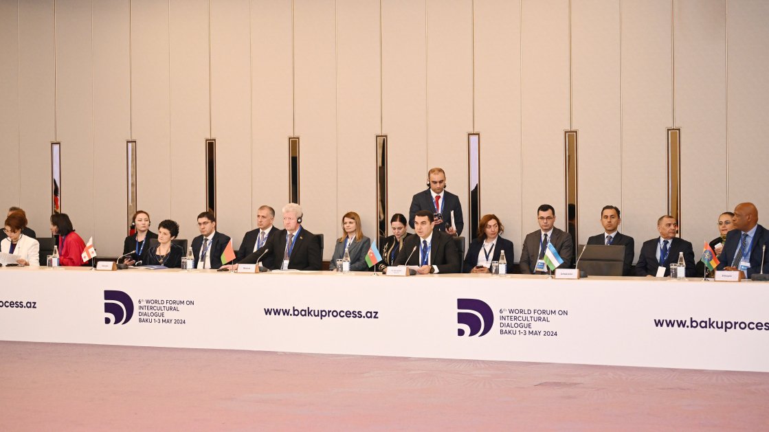 VI Ümumdünya Mədəniyyətlərarası Dialoq Forumu çərçivəsində nazirlərin 5-ci görüşü keçirilir