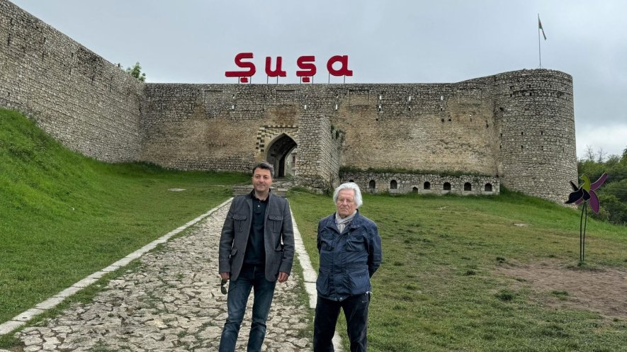 Avropa Parlamentinin deputatı Şuşada olub