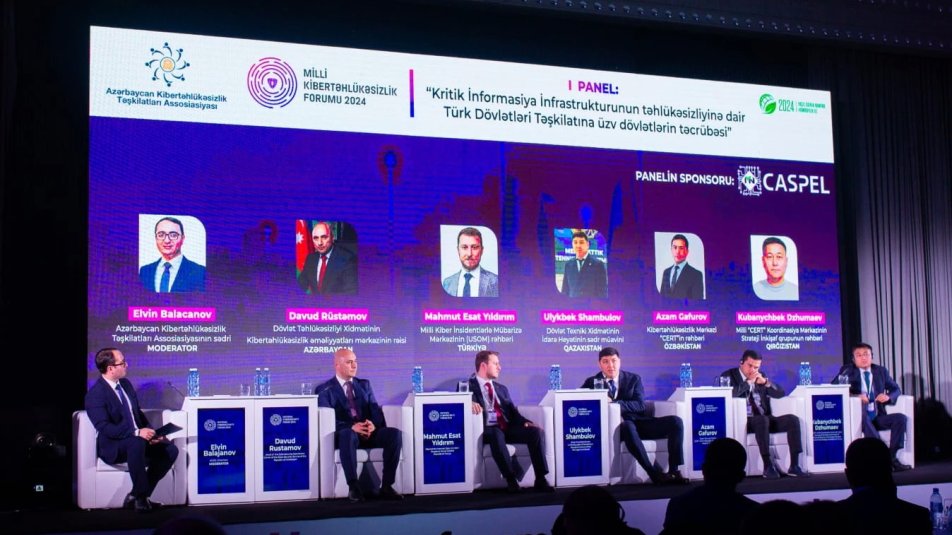 Kibertəhlükəsizlik forumu ilə bağlı 5 türk dövləti Bakıdadır