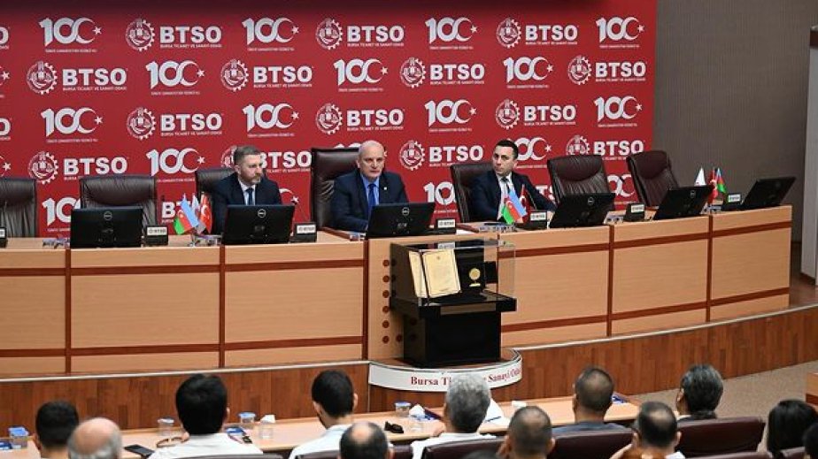 Bursada Azərbaycanın bazarına sərmayə qoymaq imkanları müzakirə olunub