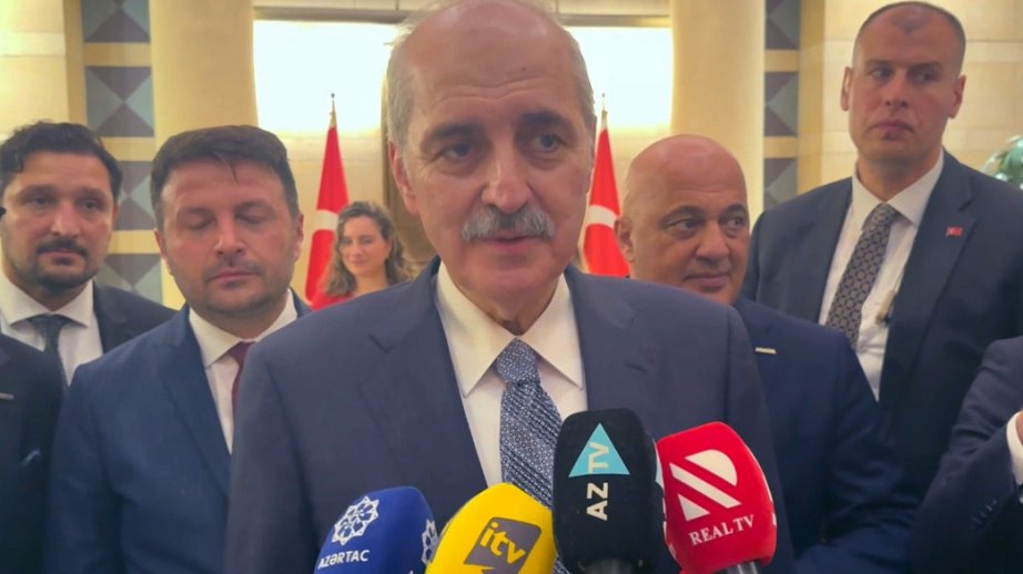 Numan Kurtulmuş: Azərbaycan-Türkiyə əlaqələri bütün sahələrdə mükəmməl səviyyədədir