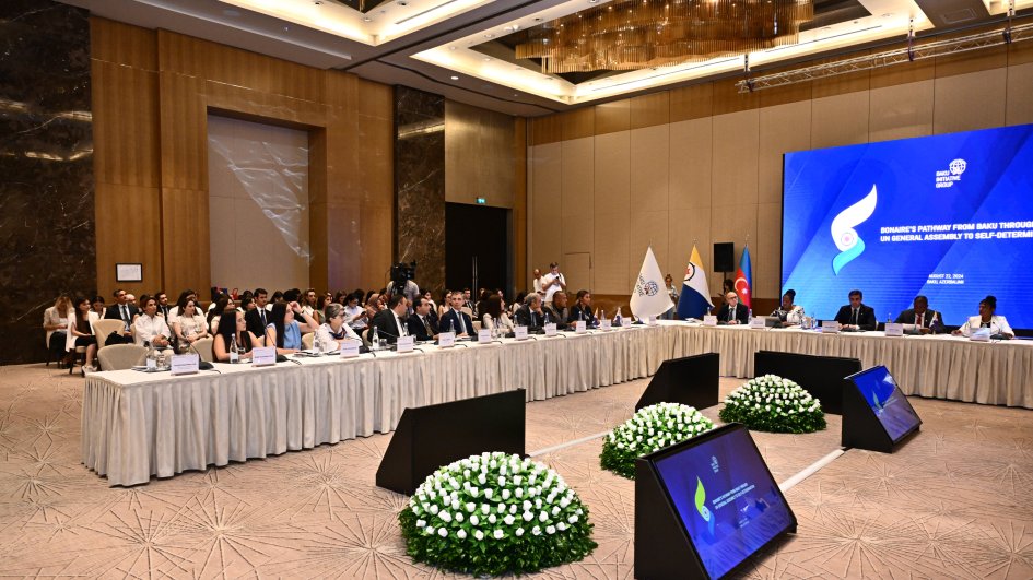 Niderlandın müstəmləkəçiliyi altında olan Boneyra adasına həsr olunmuş beynəlxalq konfrans keçirilir